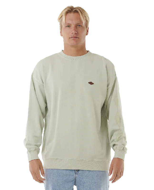 Original Surfers Sweatshirt in Mint Haze Hoodie with Puffed Sleeves Voluminous Trendy Original Surfers Sweatshirt in Mint Haze Hoodie with Puffed Sleeves Voluminous Trendy