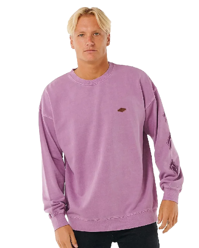 Original Surfers Sweatshirt in Dusty Purple Hoodie with Mock Neck Collared Structured Original Surfers Sweatshirt in Dusty Purple Hoodie with Mock Neck Collared Structured