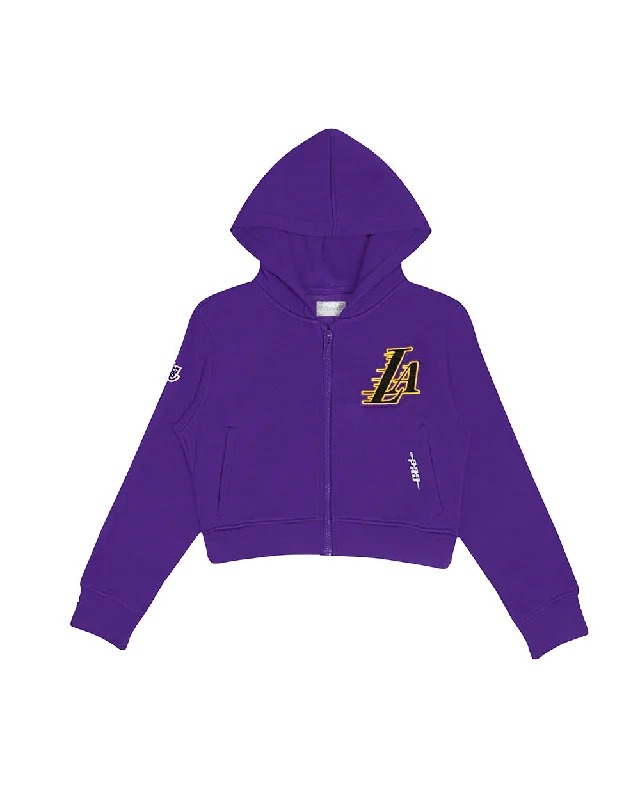 NBA LOS ANGELES LAKERS CLASSIC BIG GIRLS FLC FZ HOODIE (PURPLE) Hoodie with Earth Tones Natural Calm NBA LOS ANGELES LAKERS CLASSIC BIG GIRLS FLC FZ HOODIE (PURPLE) Hoodie with Earth Tones Natural Calm