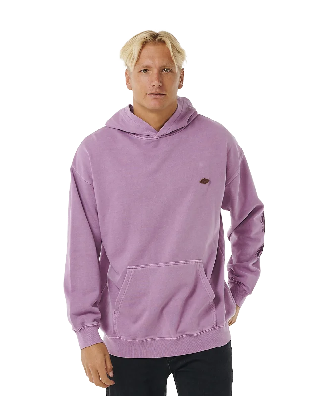 Original Surfers Hoodie in Dusty Purple Hoodie with Zipper Placket Modern Functional Original Surfers Hoodie in Dusty Purple Hoodie with Zipper Placket Modern Functional