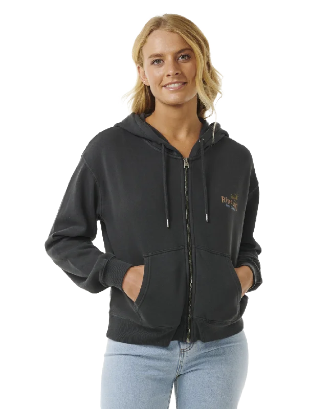 High Tide Scenic Relaxed Zip Hoodie in Washed Black Hoodie with Rhinestones Sparkly Elegant High Tide Scenic Relaxed Zip Hoodie in Washed Black Hoodie with Rhinestones Sparkly Elegant