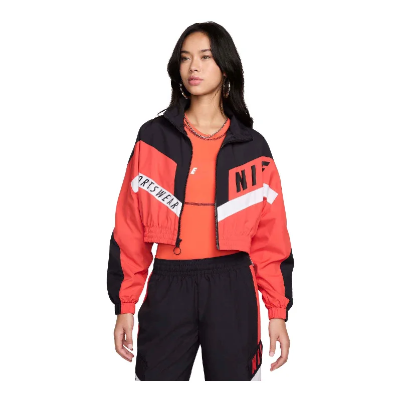 Nike Sportswear Women's Woven Jacket Fleece Jacket Down Jacket Feather Jacket