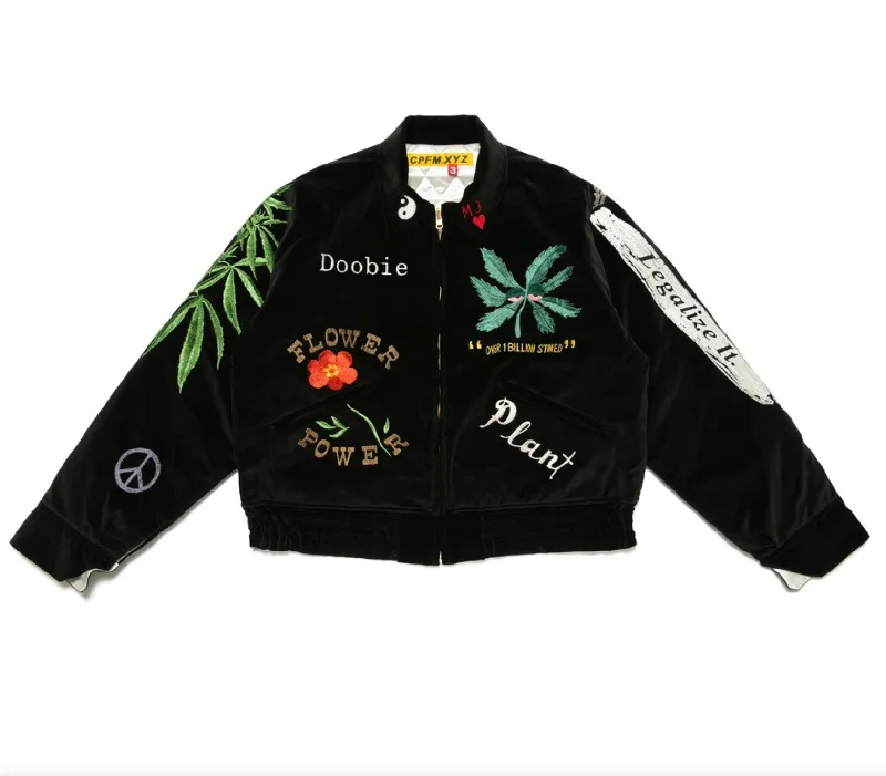 Souvenir Jacket Herringbone Jacket Checkered Jacket Solid Jacket