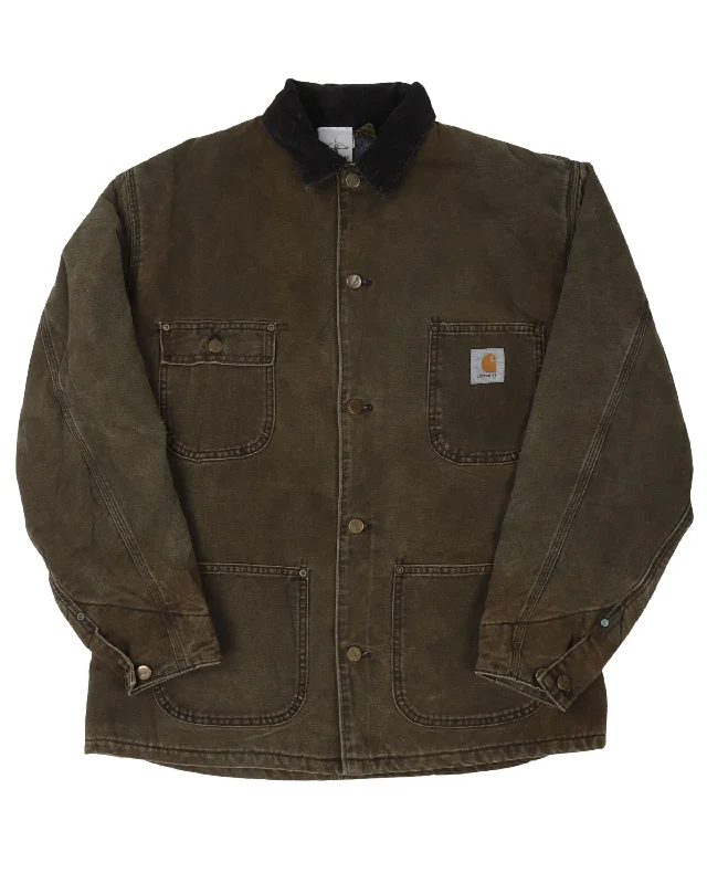 Carhartt Chore Jacket Snapped Jacket Toggled Jacket Drawstring Jacket
