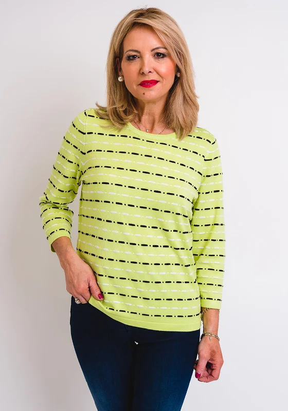 Leon Collection Stitch Print Fine Knit Jumper, Lime Green Lace Blend Ribbed Blend Corduroy Blend Leon Collection Stitch Print Fine Knit Jumper, Lime Green Lace Blend Ribbed Blend Corduroy Blend