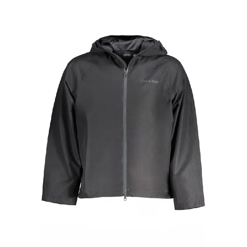 Black Polyester Jacket Lace Jacket Ribbed Jacket Sequined Jacket