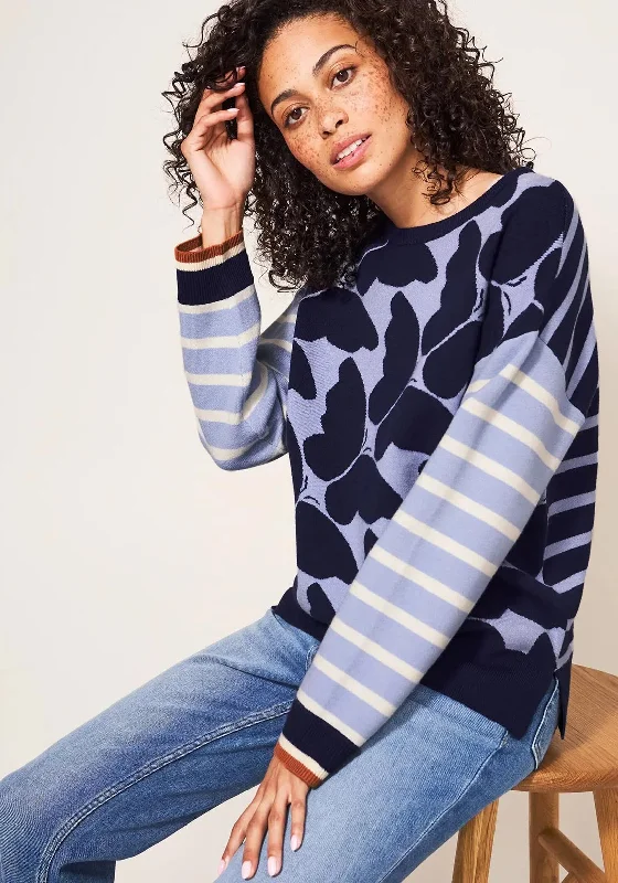 White Stuff Butterfly Knit Jumper, Navy Multi Wool Sweater Cotton Sweater Cashmere Sweater White Stuff Butterfly Knit Jumper, Navy Multi Wool Sweater Cotton Sweater Cashmere Sweater