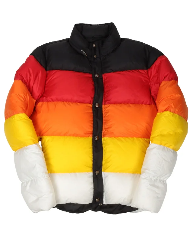 Color Blocked Jacket Hoodie Zip-Up Jacket Button-Up Jacket