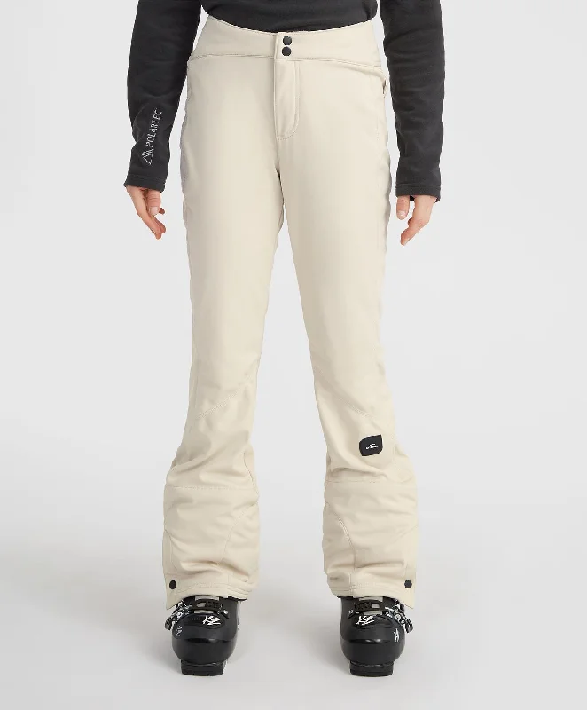 Women's Blessed Softshell Hybrid Skinny Snow Pants - Atmosphere Straight Trousers,
