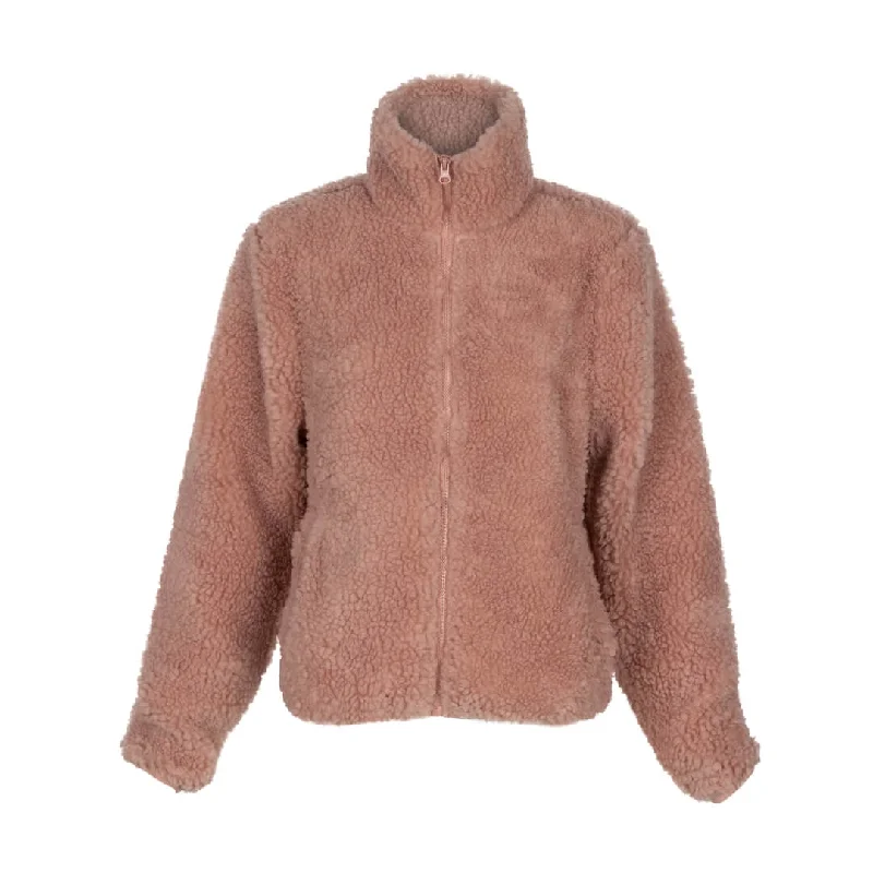 Chauncey Sherpa Jacket Zippered Front Buttoned Front Snap Front