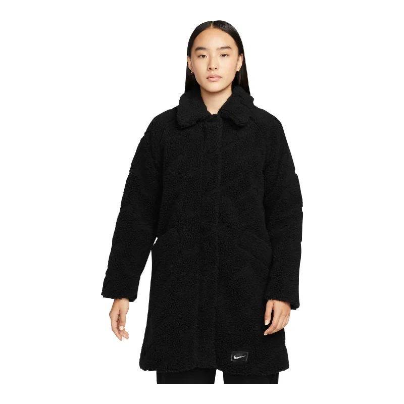Nike Sportswear Icon Clash Black Women's Jacket Denim Jacket Leather Jacket Suede Jacket Nike Sportswear Icon Clash Black Women's Jacket Denim Jacket Leather Jacket Suede Jacket