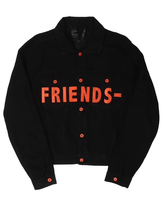 Friends Denim Jacket Fleece Jacket Down Jacket Parka