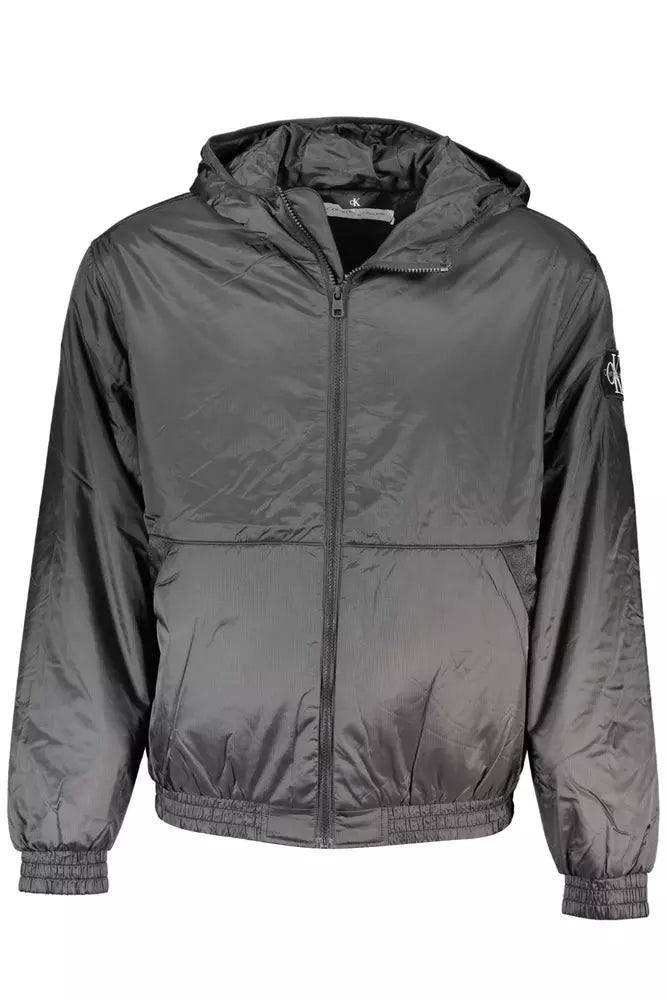 Black Polyester Men Jacket Chenille Jacket Brocade Jacket Lace Jacket