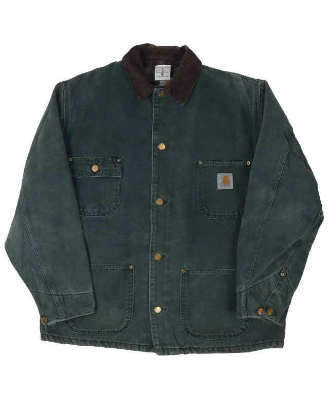 Carhartt Chore Jacket Ribbed Jacket Pleated Jacket Ruffled Jacket