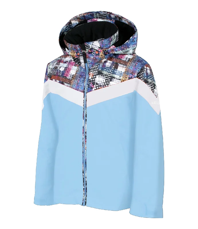 K0756 - Oracle - Insulated Jacket - Girls Notch Collar Jacket Peter Pan Collar Jacket Cowl Neck Jacket K0756 - Oracle - Insulated Jacket - Girls Notch Collar Jacket Peter Pan Collar Jacket Cowl Neck Jacket