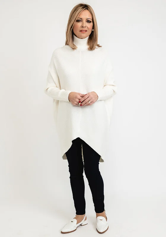 Seventy1 One Size Ribbed Long Jumper, Ivory Hooded Sweater Collared Sweater Shawl Collar Seventy1 One Size Ribbed Long Jumper, Ivory Hooded Sweater Collared Sweater Shawl Collar
