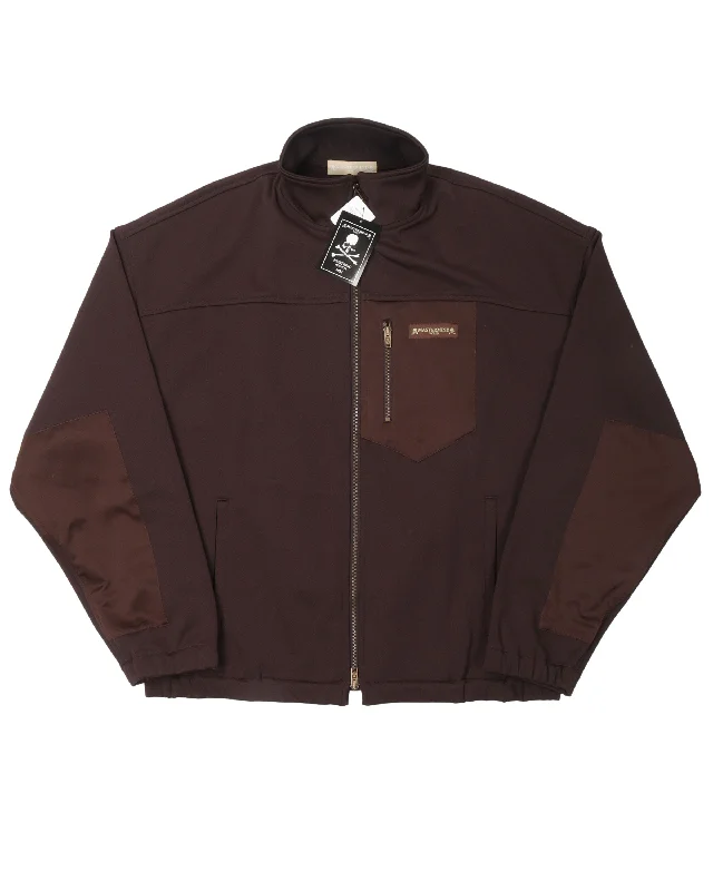 Color Block Jacket Zippered Front Buttoned Front Snap Front