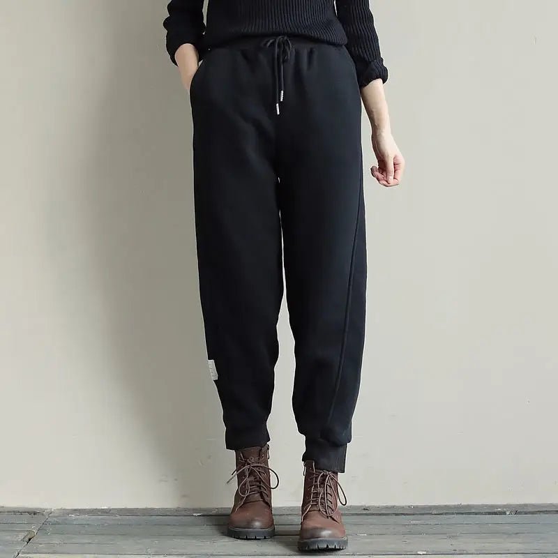 Woman Trousers Cotton Sports Pants Baggy Korean Fashion Sweatpants Trousers Bootcut Casual Woman Trousers Cotton Sports Pants Baggy Korean Fashion Sweatpants Trousers Bootcut Casual