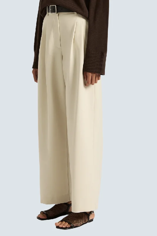 NUDE LUCY PHOENIX TAILORED  PANT - BONE Limited Edition Stretch,