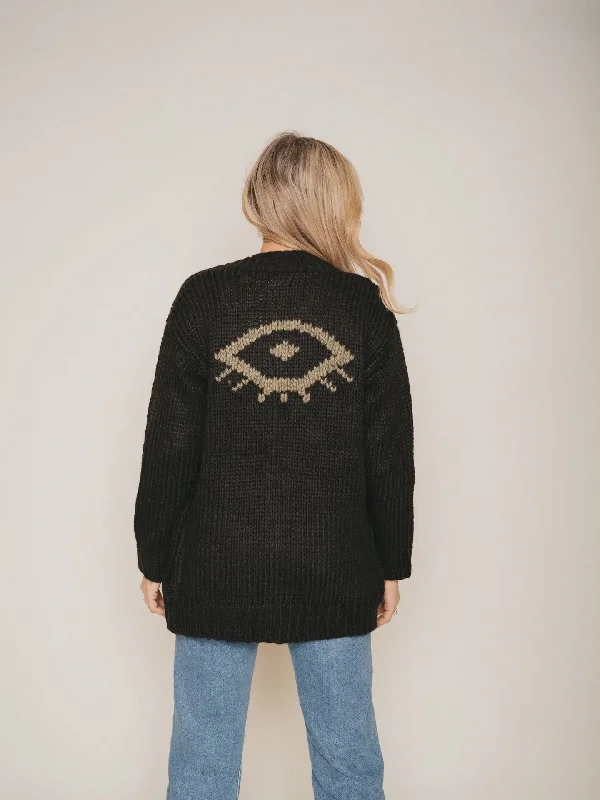 Jackson Rowe I See You Black Jacket Fitted Jacket Loose Jacket Oversized Jacket