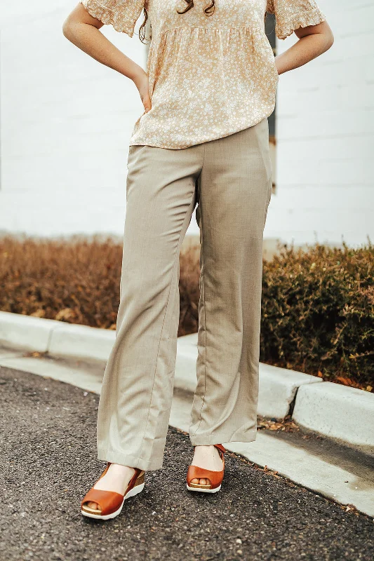 Ladies Premier Pull-On Pant Cobblestone Denim Comfort,