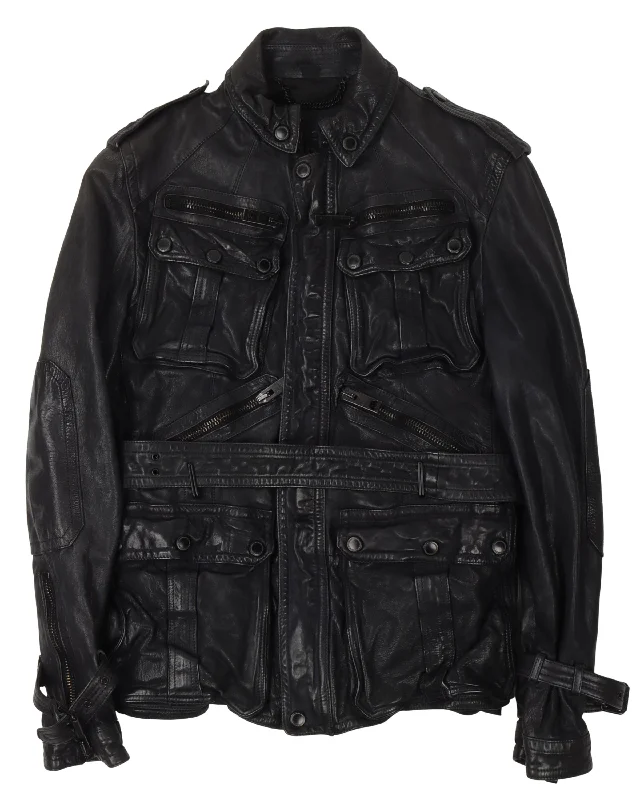 Leather Jacket Nylon Jacket Polyester Jacket Spandex Jacket