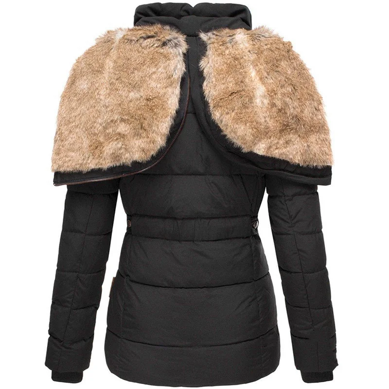 Cotton Padded Fur Parka Winter Jacket Elasticated Jacket Padded Jacket Insulated Jacket Cotton Padded Fur Parka Winter Jacket Elasticated Jacket Padded Jacket Insulated Jacket