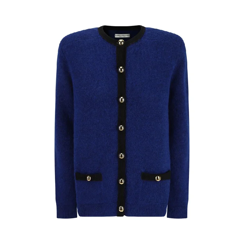 Alessandra Rich Cardigan Anti-Pilling Anti-Shrink Durable