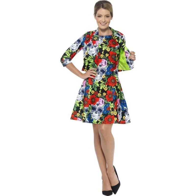 Day Of The Dead Suit Jacket & Dress Corduroy Jacket Velvet Jacket Brocade Jacket