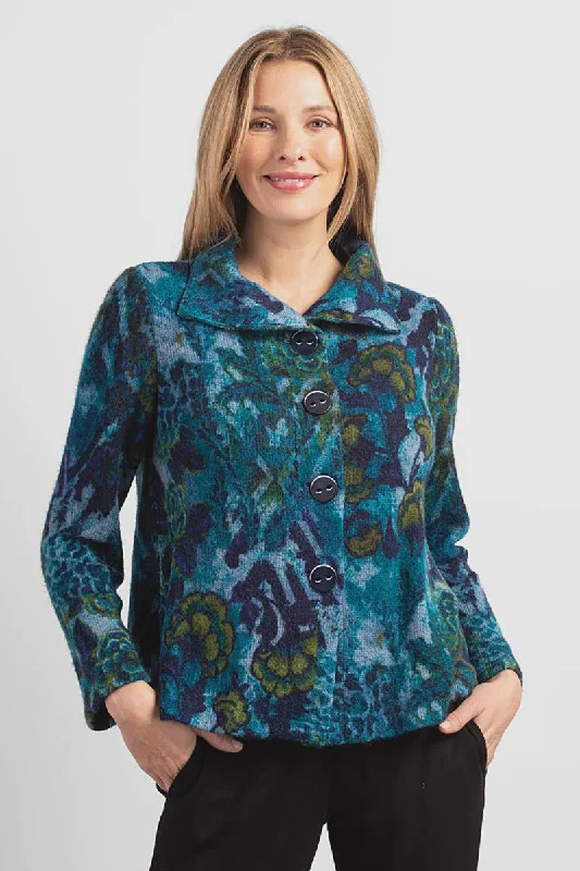 Habitat 50223 Knit Retro Jacket Tailored Jacket Straight Jacket A-Line Jacket