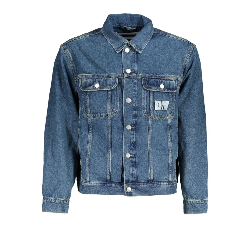 Sleek Denim Classic Jacket Elasticated Jacket Padded Jacket Insulated Jacket