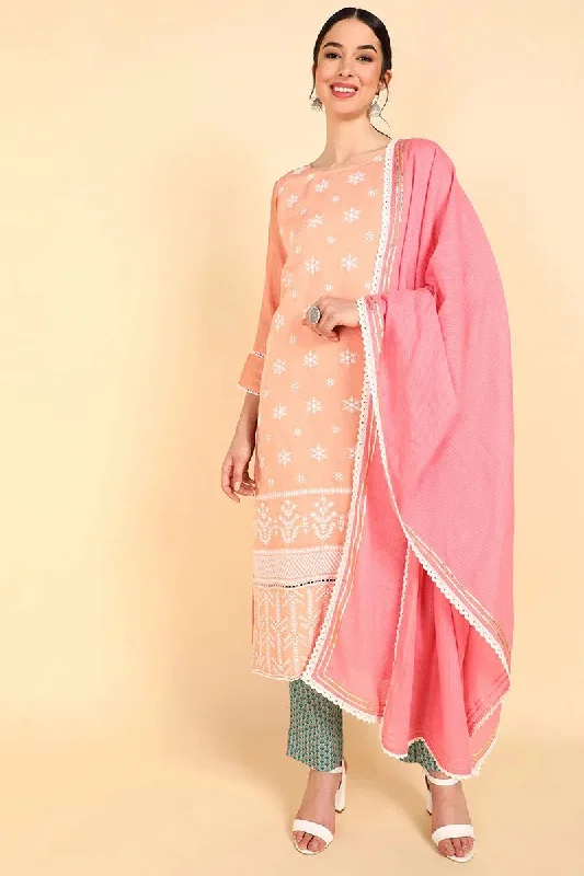 Ahika Poly Silk Solid Embroidered Kurta Trousers-PKSKD1392_XS Trousers Bootcut Casual Ahika Poly Silk Solid Embroidered Kurta Trousers-PKSKD1392_XS Trousers Bootcut Casual