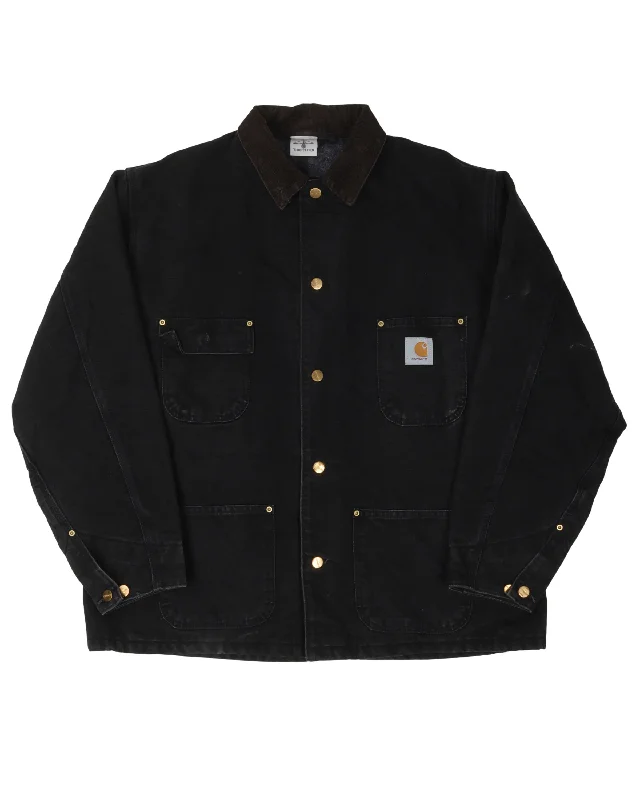 Carhartt Blanket Lined Chore Jacket Nylon Fabric Polyester Fabric Spandex Fabric