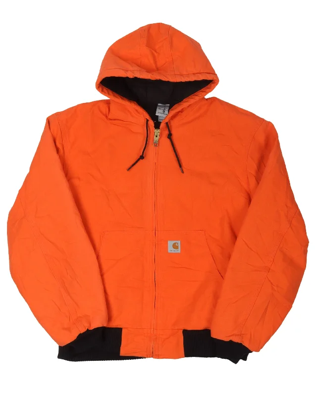 Carhartt Hooded Jacket Oversized Jacket Tailored Jacket Straight Jacket