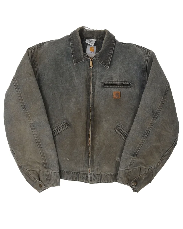 Carhartt Blanket Lined Detroit Jacket Chenille Fabric Brocade Fabric Lace Fabric