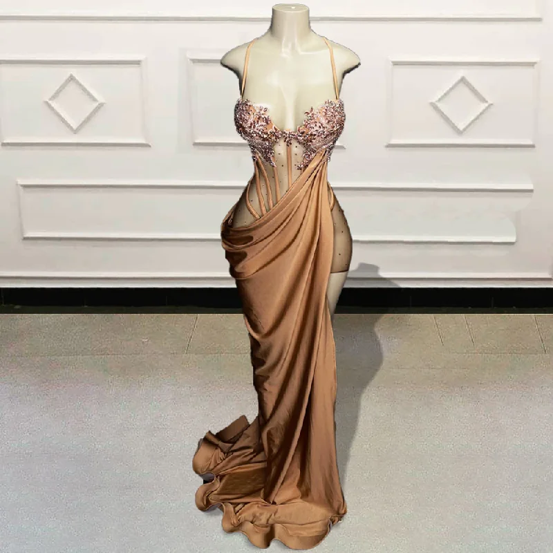 Sexy See Through Short Prom Dresses for Birthday Party Glitter Beaded Crystal Lace Women Mini Cocktail Gowns Custom Made Sexy See Through Short Prom Dresses for Birthday Party Glitter Beaded Crystal Lace Women Mini Cocktail Gowns Custom Made