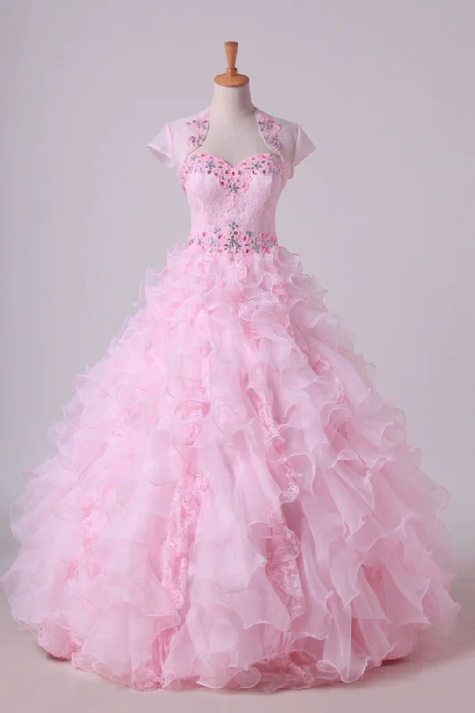 2024 Organza Luxury Quinceanera Dresses Ball Gown Sweetheart Floor-Length With P9PKJY7J 2024 Organza Luxury Quinceanera Dresses Ball Gown Sweetheart Floor-Length With P9PKJY7J