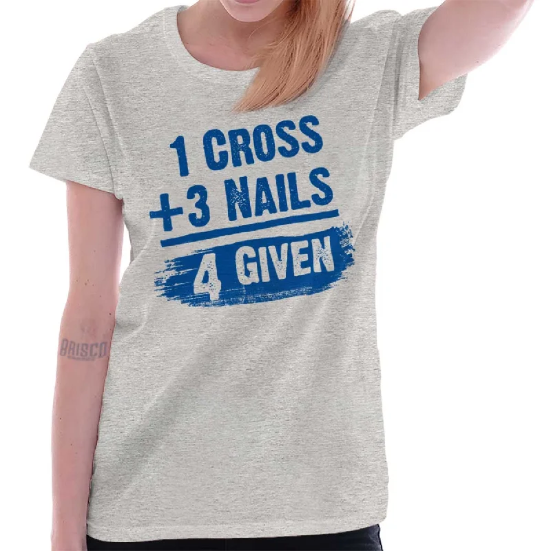 4 Given Ladies T Shirt Denim Fabric Leather Fabric Suede Fabric