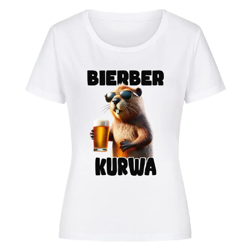 BIERBER KURWA  - Premium Shirt Damen Anti-Pilling Machine Wash Handmade