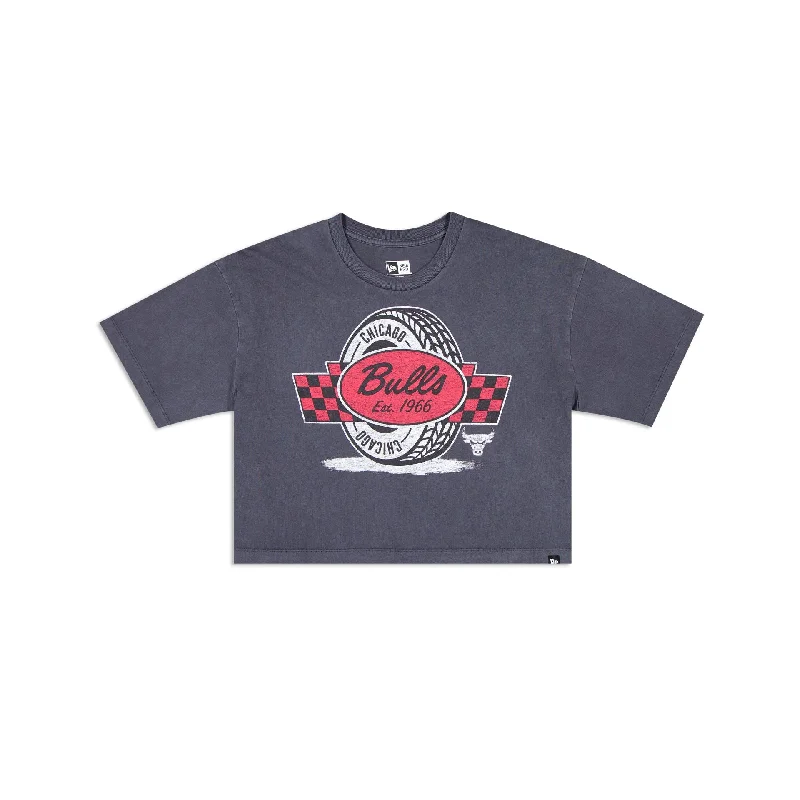 Chicago Bulls 2024 Rally Drive Women's T-Shirt Elegant Classic Vintage