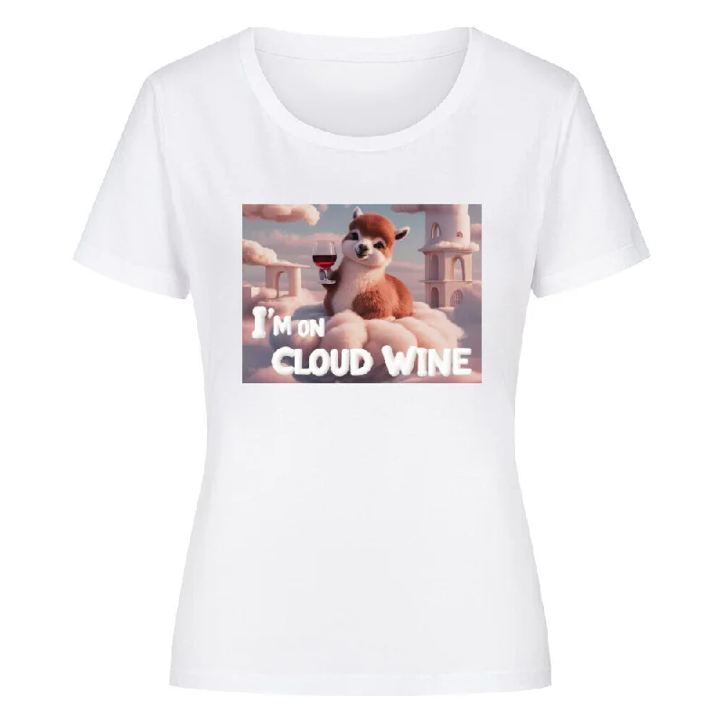 CLOUD WINE - Premium Shirt Oversized T-Shirt Spandex breathable