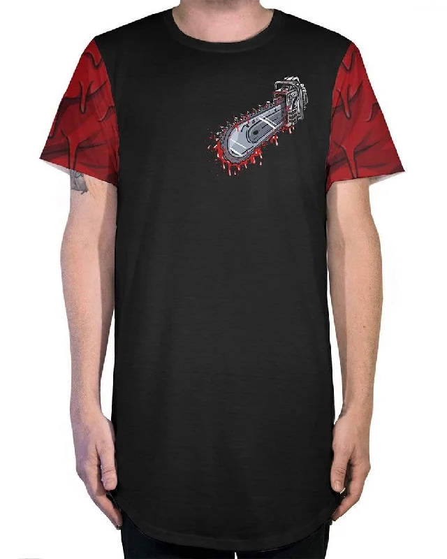 Figure Jason Long Tee Denim Fabric Leather Fabric Suede Fabric