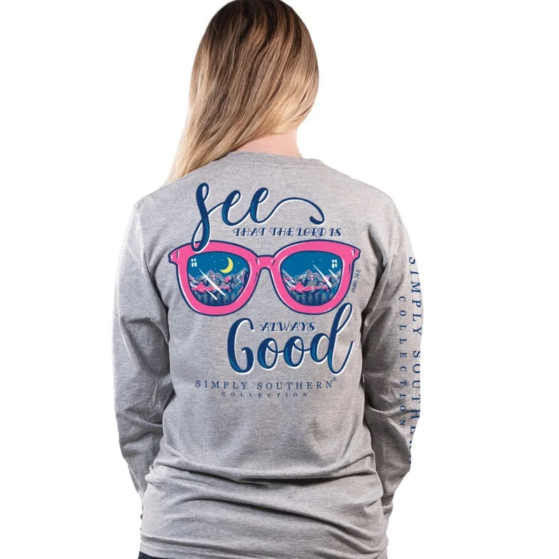 Long Sleeve Good Tee Hooded Caped Shawl Collar