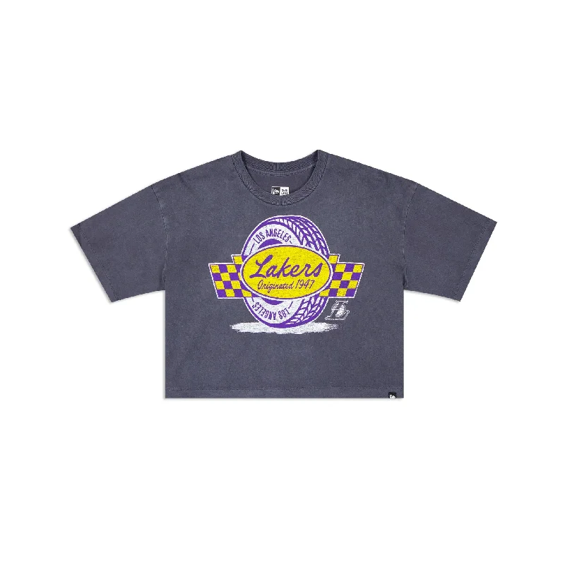 Los Angeles Lakers 2024 Rally Drive Women's T-Shirt Cozy Warm Stylish