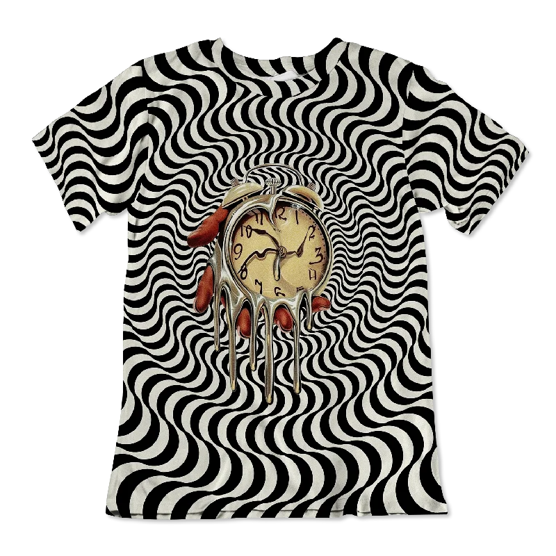 Time Is An Illusion All Over Print Unisex Tee Chenille Blend Fleece Blend Nylon Blend Time Is An Illusion All Over Print Unisex Tee Chenille Blend Fleece Blend Nylon Blend