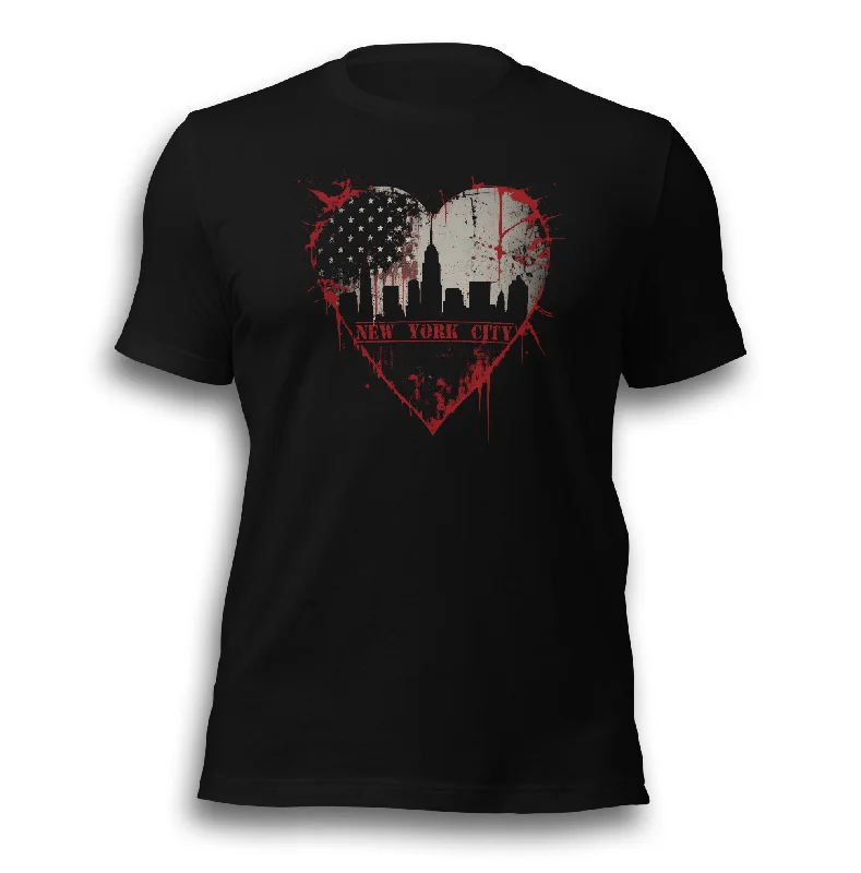 TOUGH LOVE NEW YORK CITY UNISEX T-SHIRT Rayon Velvet Corduroy
