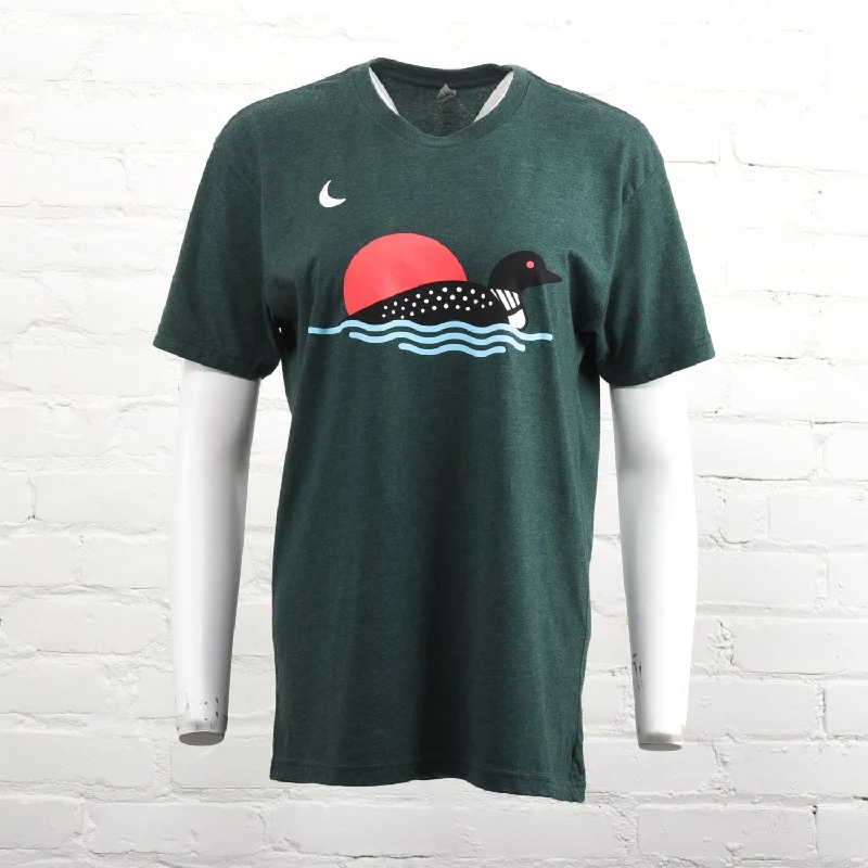Unisex Sunset Loon Tee Mesh Blend Leather Blend Suede Blend