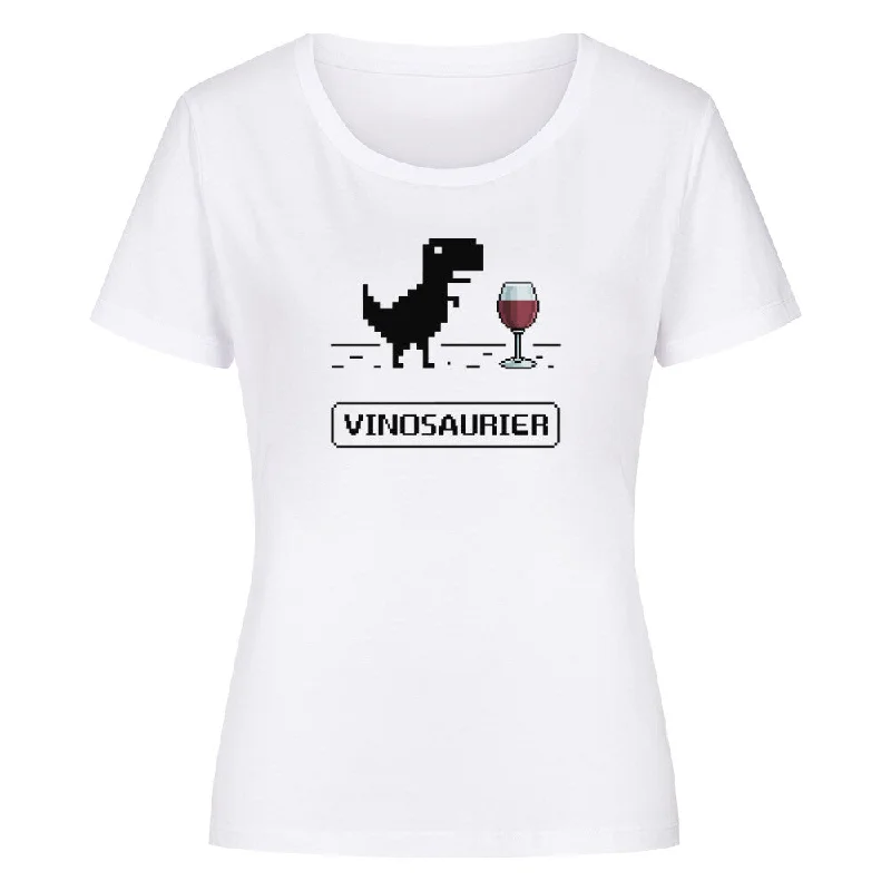 VINOSAURIER - Premium Shirt Damen Anti-Shrink Durable Soft