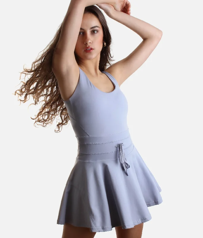 All-Day Country Blue TWIRL DRESS - From Studio to Street Tunics Floral girly