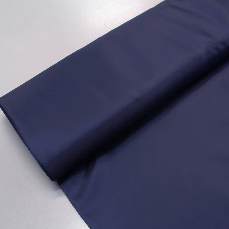 Dressmaking Anti Static Polyester Lining Fabric - Navy Blue Tunics Occasion special